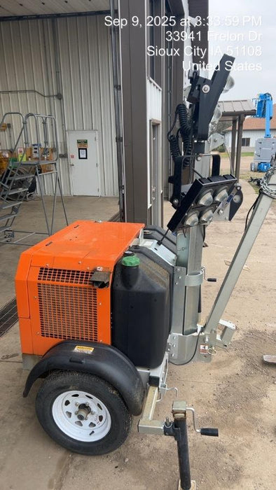 2024 Wanco WLTT-4MM4K Diesel, Deep Sea Controller, Shore Power Plug, Auto Start, (4) 350W LED Floodlights, 4kW Generator, 60 Gal Fuel Tank, 2" Ball, T3