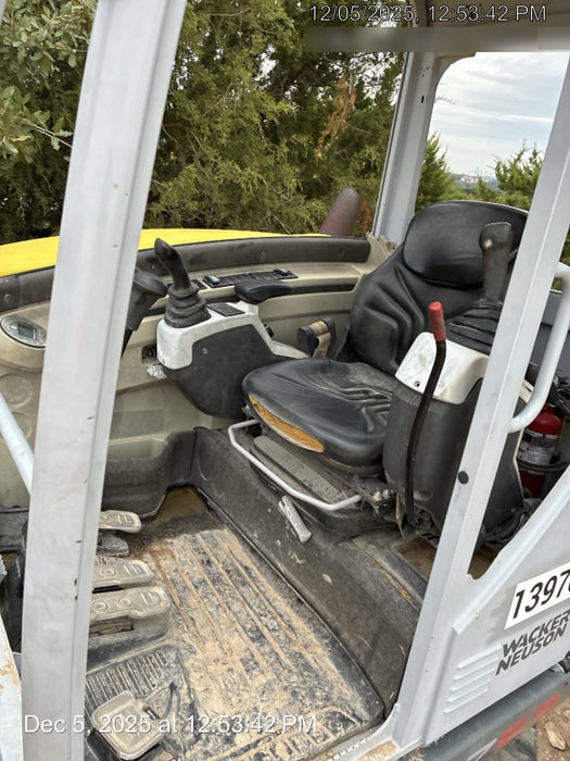 2018 Wacker Neuson EZ53 EZ53 12K Track Excavator, TRK,LGD,CNPY,PC, TRK,LGD,CNPY,PC, Manual QC, Hydraulic Thumb, Buckets: 24" , 18"