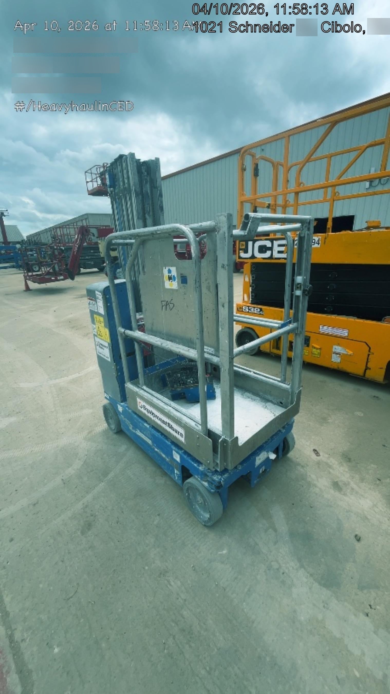 2019 GENIE GR-20