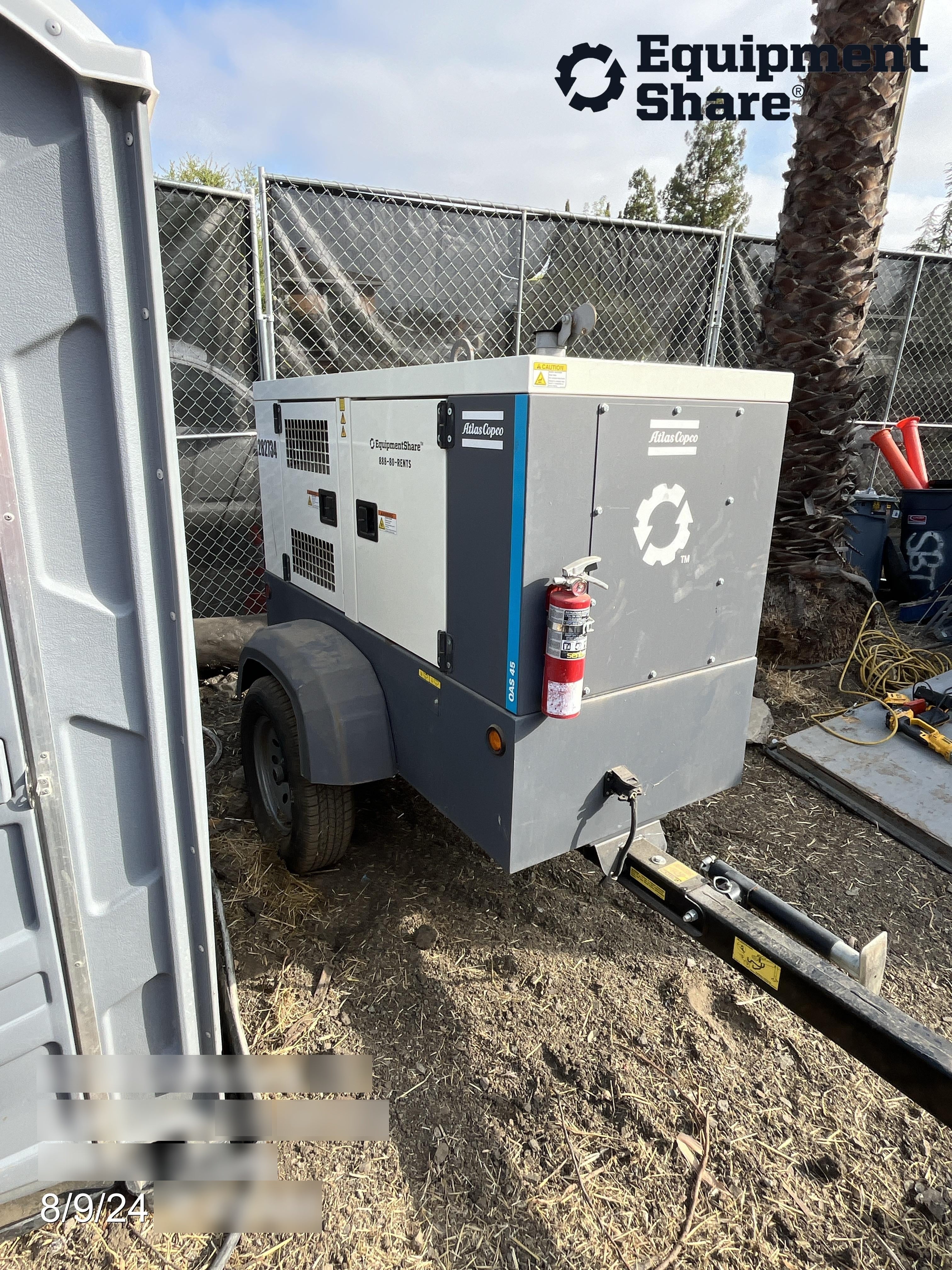 2022 ATLAS COPCO QAS45 CWK