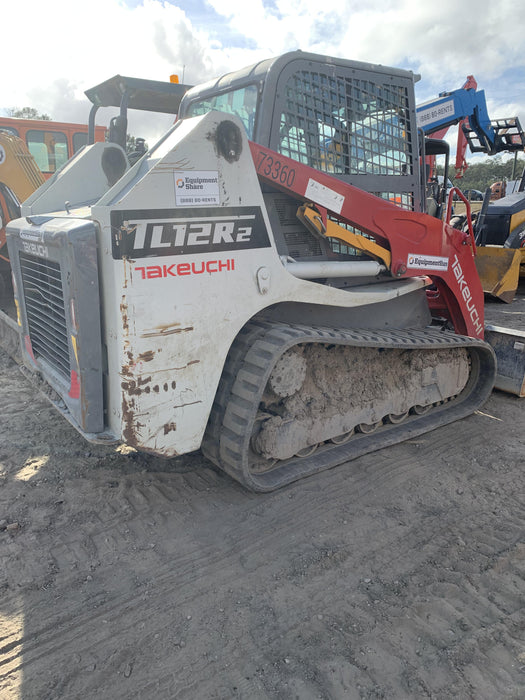 2020 Takeuchi TL12R2-CR Cab/Heat/Air, 111hp, Hydraulic QC
