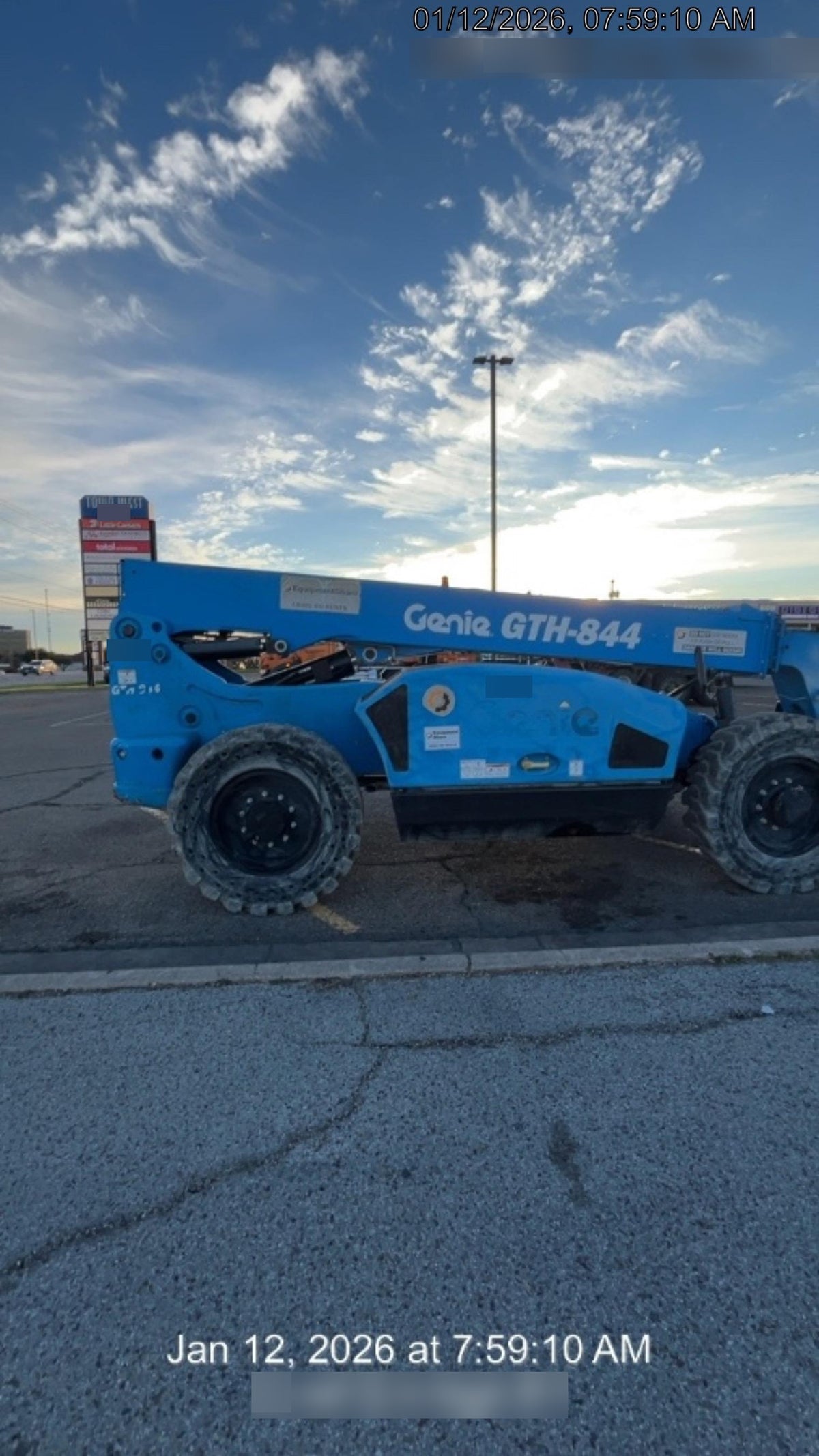 2018 GENIE GTH-844