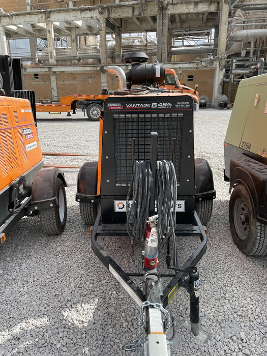 2022 Lincoln Electric Vantage 549X Crosslink Technology, Trailer Mounted, ES Decals, T3