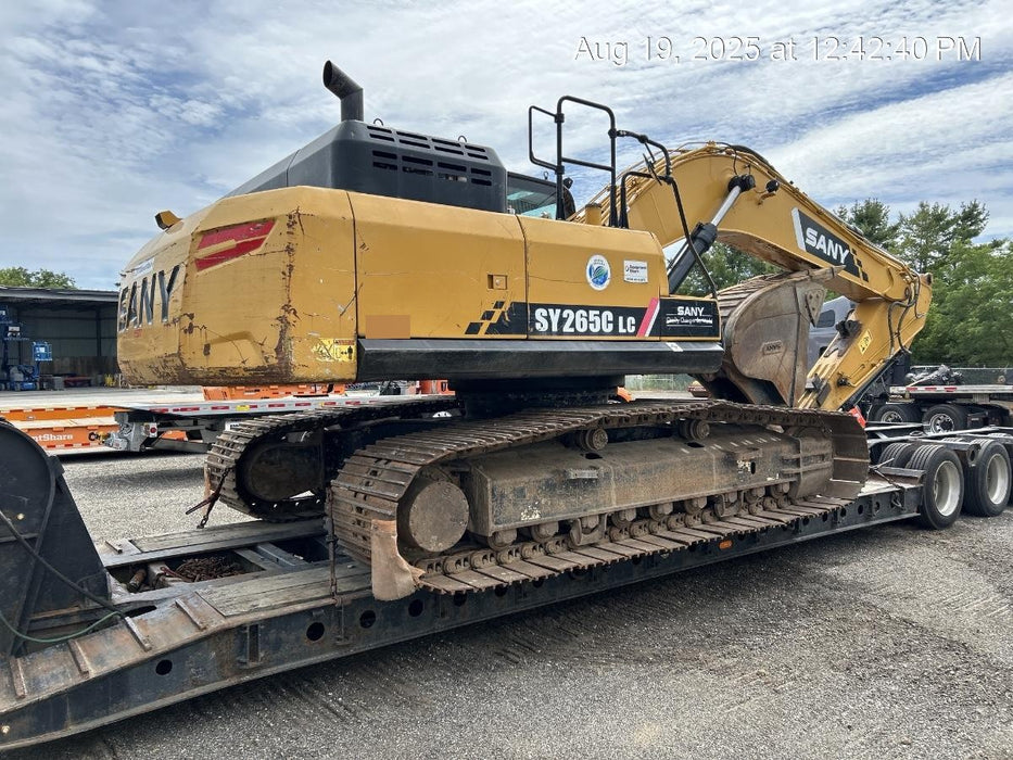 2020 Sany SY265C LC Cab, Hydraulic QC, Buckets: 36, 48" , Hydraulic Hammer 5,000lb impact class