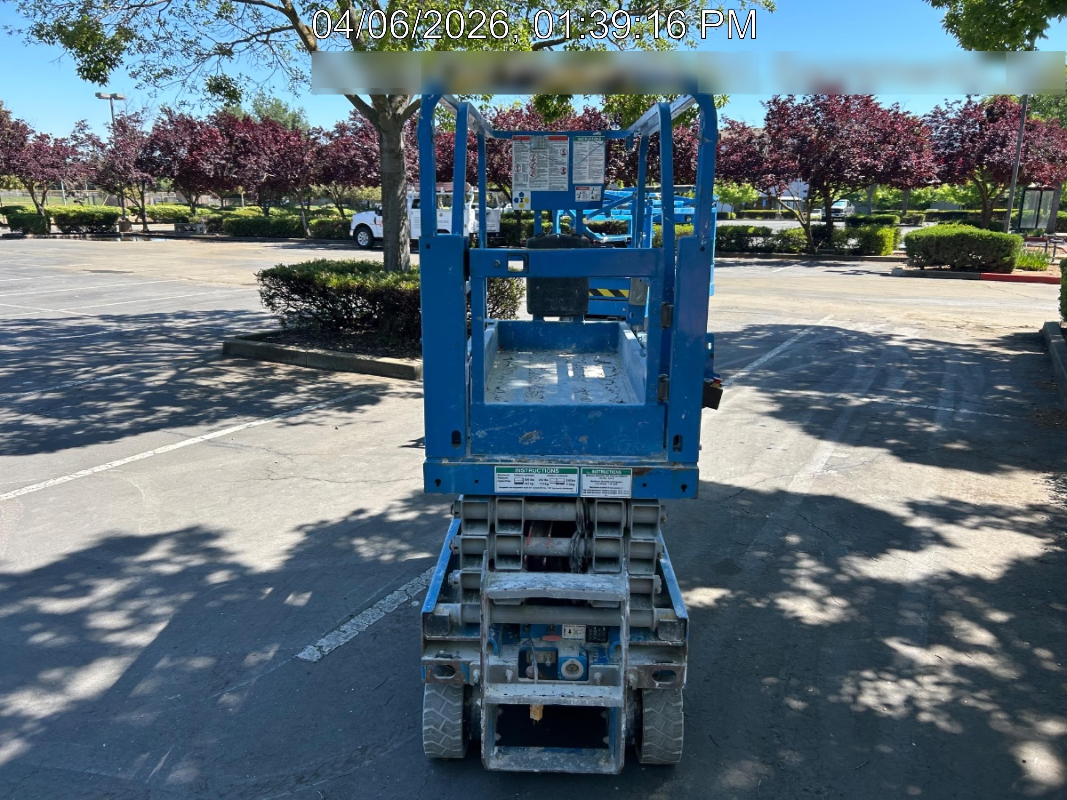 2019 Genie GS-1930 Half Height Swing Gate, 800W Inverter