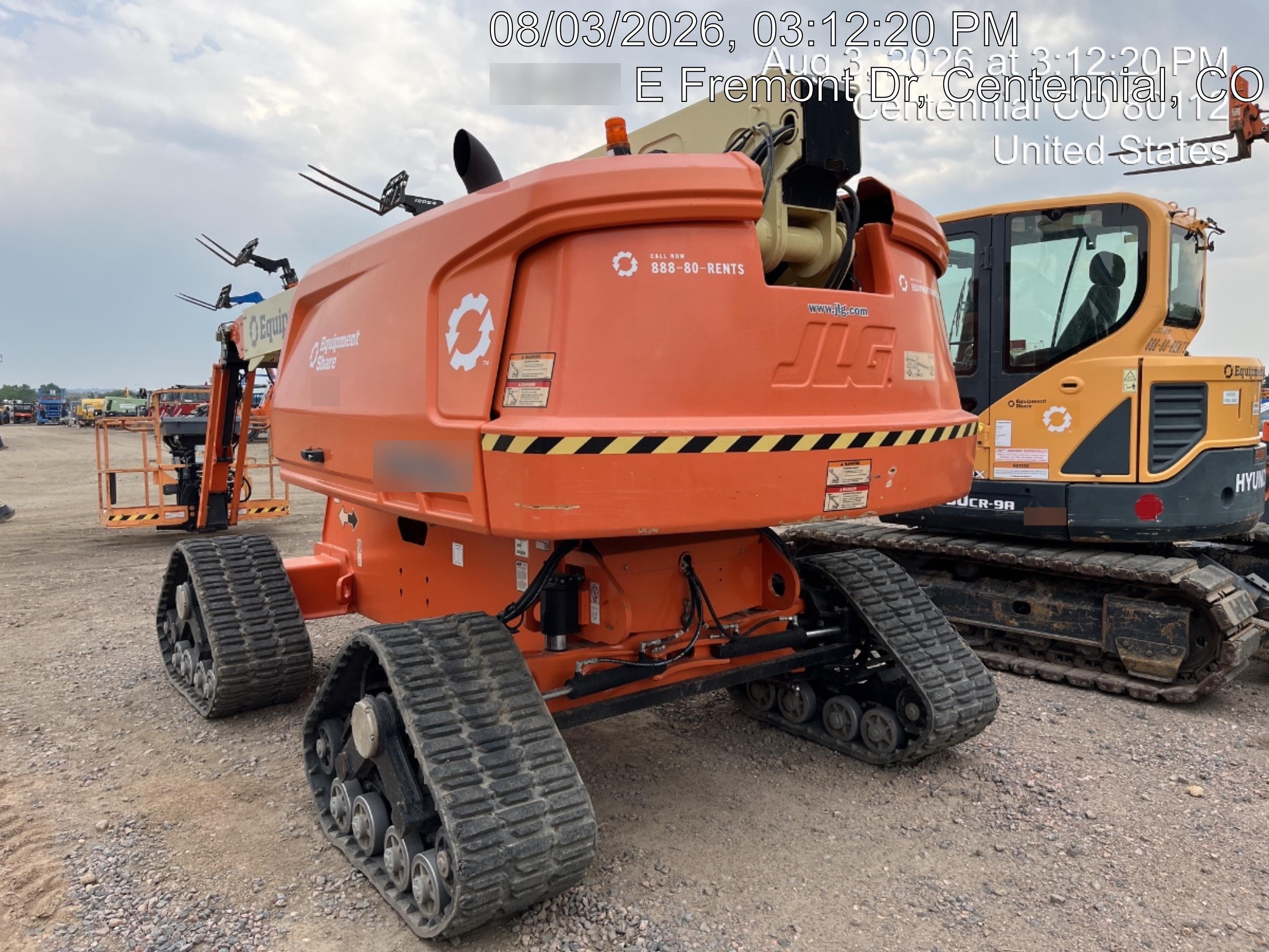 2022 JLG 660SJ Quad Track