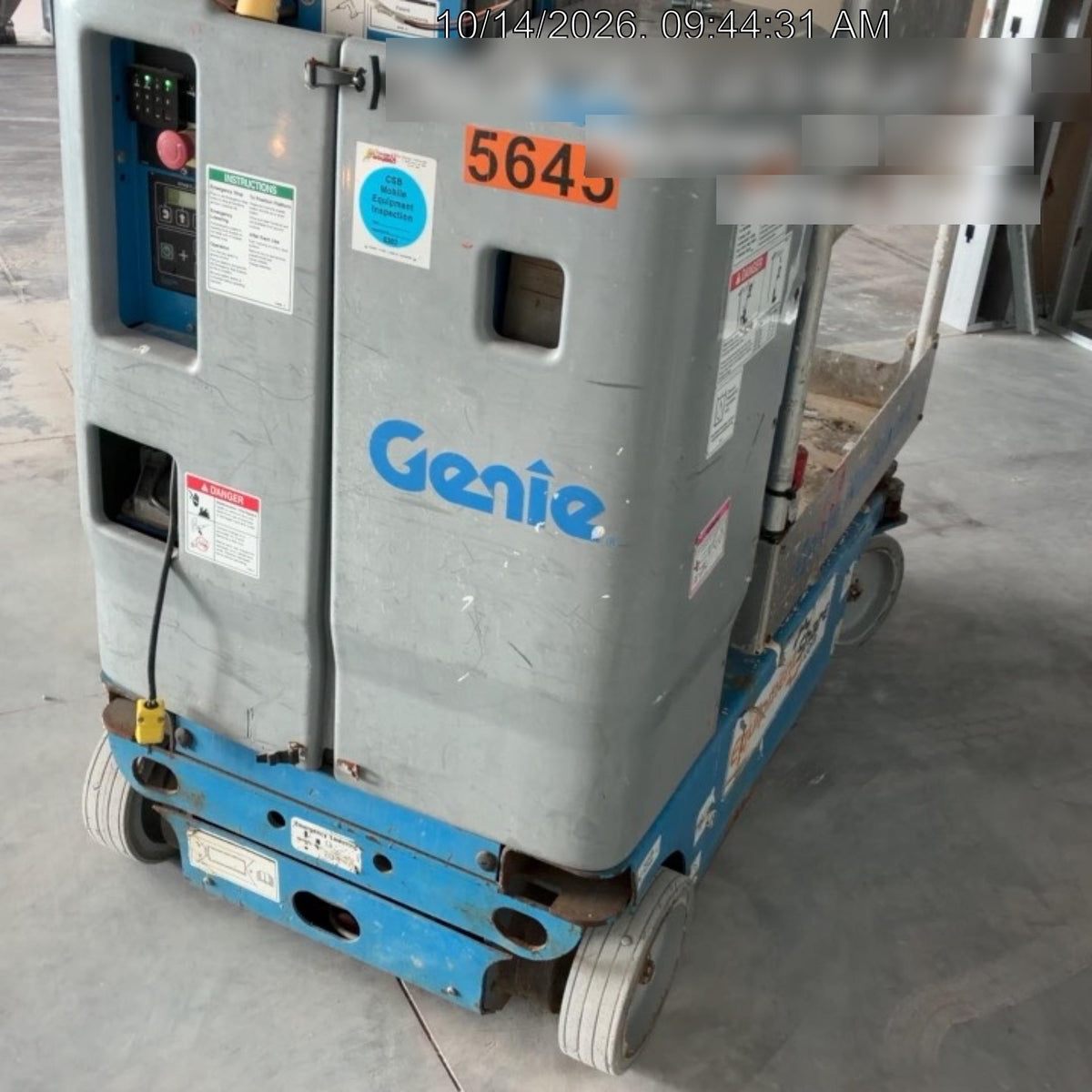 2017 GENIE GR-20