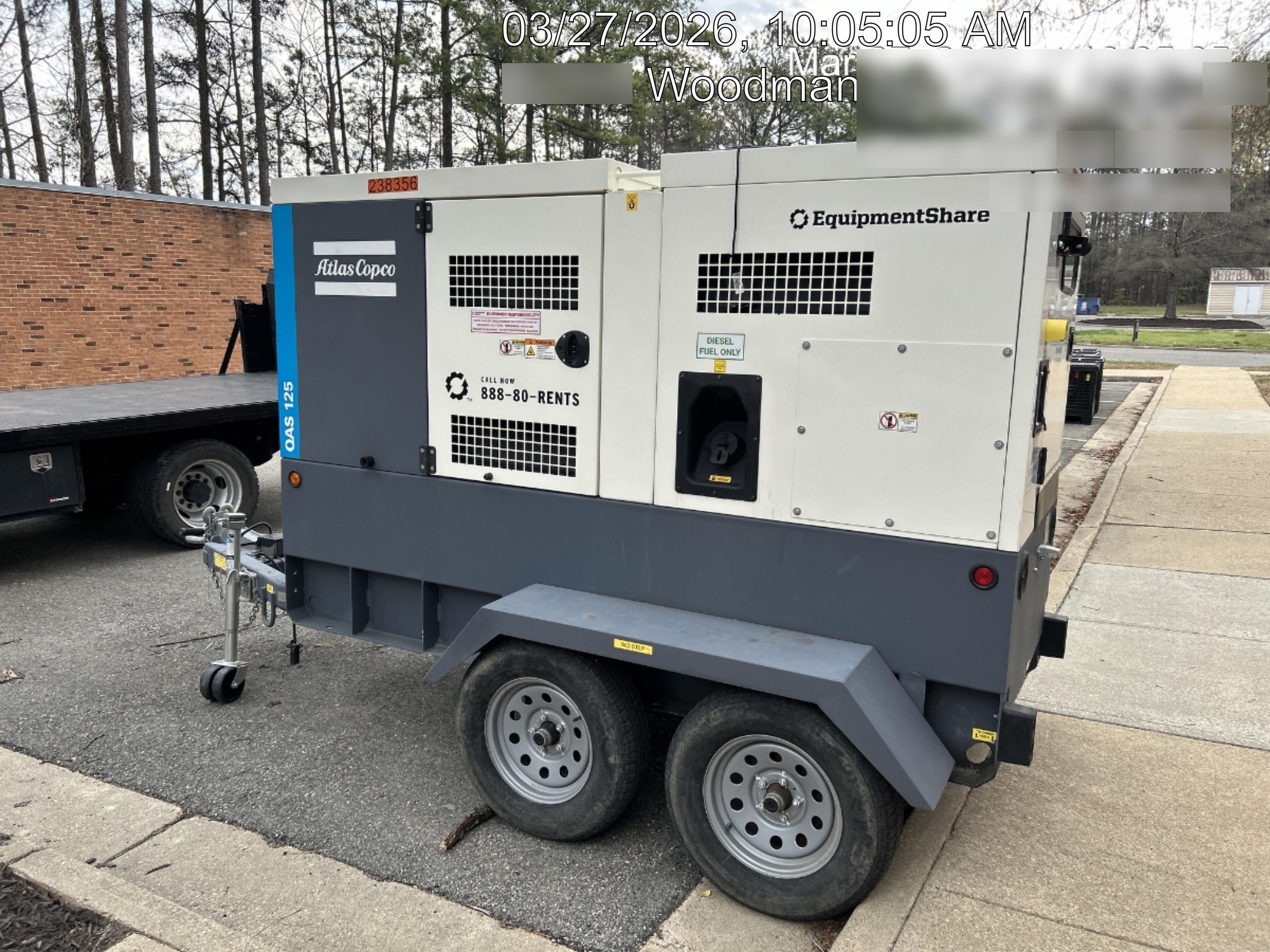2022 ATLAS COPCO QAS 125