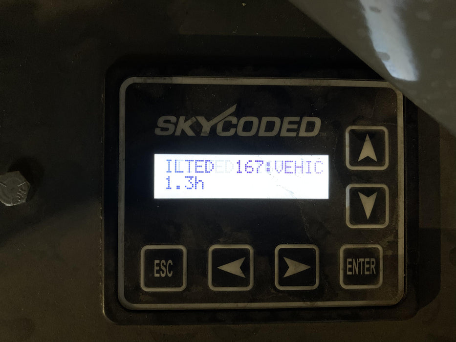 2020 Skyjack SJIII-3219 Solid NM Tires, Half height spring hinged entry gate, Dual Beacons, 800W Inverter
