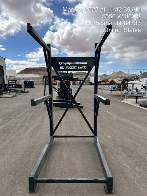 2024 FLUID POWER SUPPORT Heavy Duty Three Bucket Rack