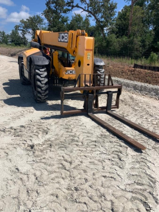 2020 JCB 509-42 Cab/Heat/Air, Solid Tires, Work Lights, Beacon, Aux Hydraulics, Back up Alarm, Lifting Eye, ES Decals