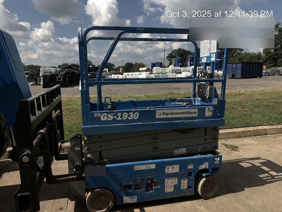 2020 Genie GS-1930 Fixed rails with chain entry gate - Pre A92.20