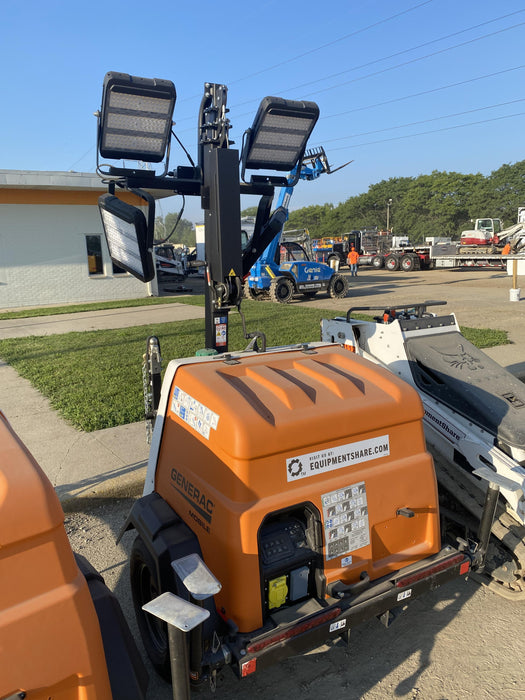 2023 Generac MLT2 Diesel, Flex Switch 120V Input, Powerzone Controller, (4) 320W LED Lights, 4kW Generator, 39.9 Gal Fuel Tank, 2" Ball, T3