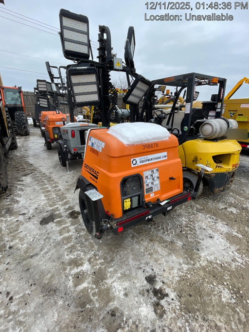 2024 Generac MLT2 Diesel, Flex Switch 120V Input, Powerzone Controller, 
(4) 320W LED Lights, 4kW Generator, 39.9 Gal Fuel Tank, 2" Ball, T3