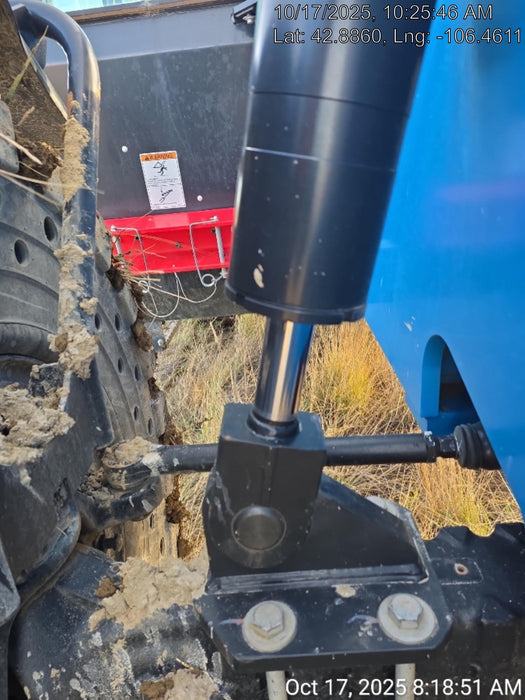 2019 Genie GTH-1056 Cab/Heat/AC, Solid RT Tires, LED Work Lights, Beacon 60" QA Carriage, 60" Forks