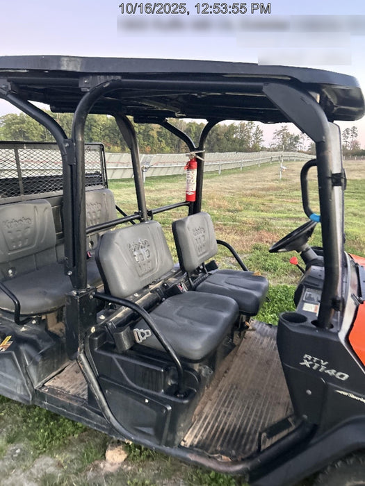 Kubota RTV-X1140W-H Plastic Canopy, Windshield Acrylic Clear, LED Strobe Light, Wire Harness Kit, Back up Alarm