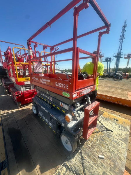 2024 Skyjack SJ3219 Electric Drive, Sld NM Tires, DBcns, RFRails, Power to Platform, T3 + Access Control