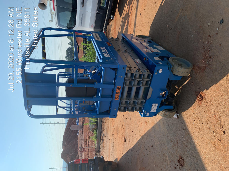 2020 Genie GS-1930 Fixed rails with chain entry gate - Pre A92.20