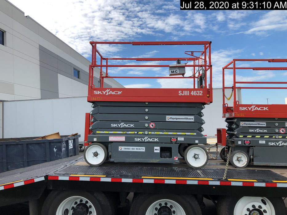 2016 Skyjack SJIII-4632 Standard Rental Specs