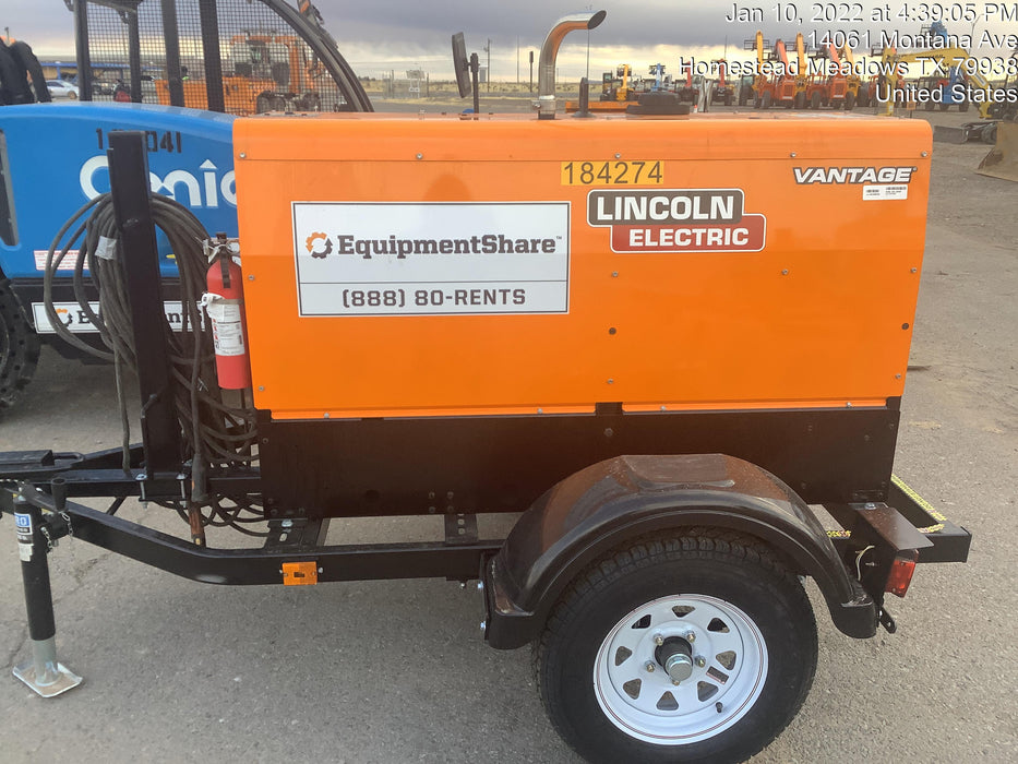 2021 Lincoln Electric Vantage 322 VANTAGE 322 READY-PAK 3
