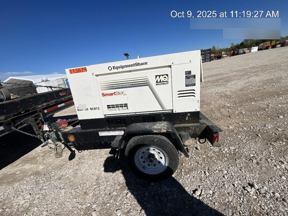2020 Multiquip DLW400ESA4 400 amp Welder, 14kW, 120/240V, T4F Kubota, Trailer