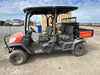 2022 Kubota RTV-X1140W-H Plastic Canopy, Windshield Acrylic Clear, LED Strobe Light, Wire Harness Kit, Back up Alarm
