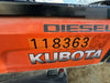 Kubota RTV-X1140W-H Canopy, 4-Seater, Diesel, Windshield Acrylic Clear, LED Strobe, Backup Alarm
