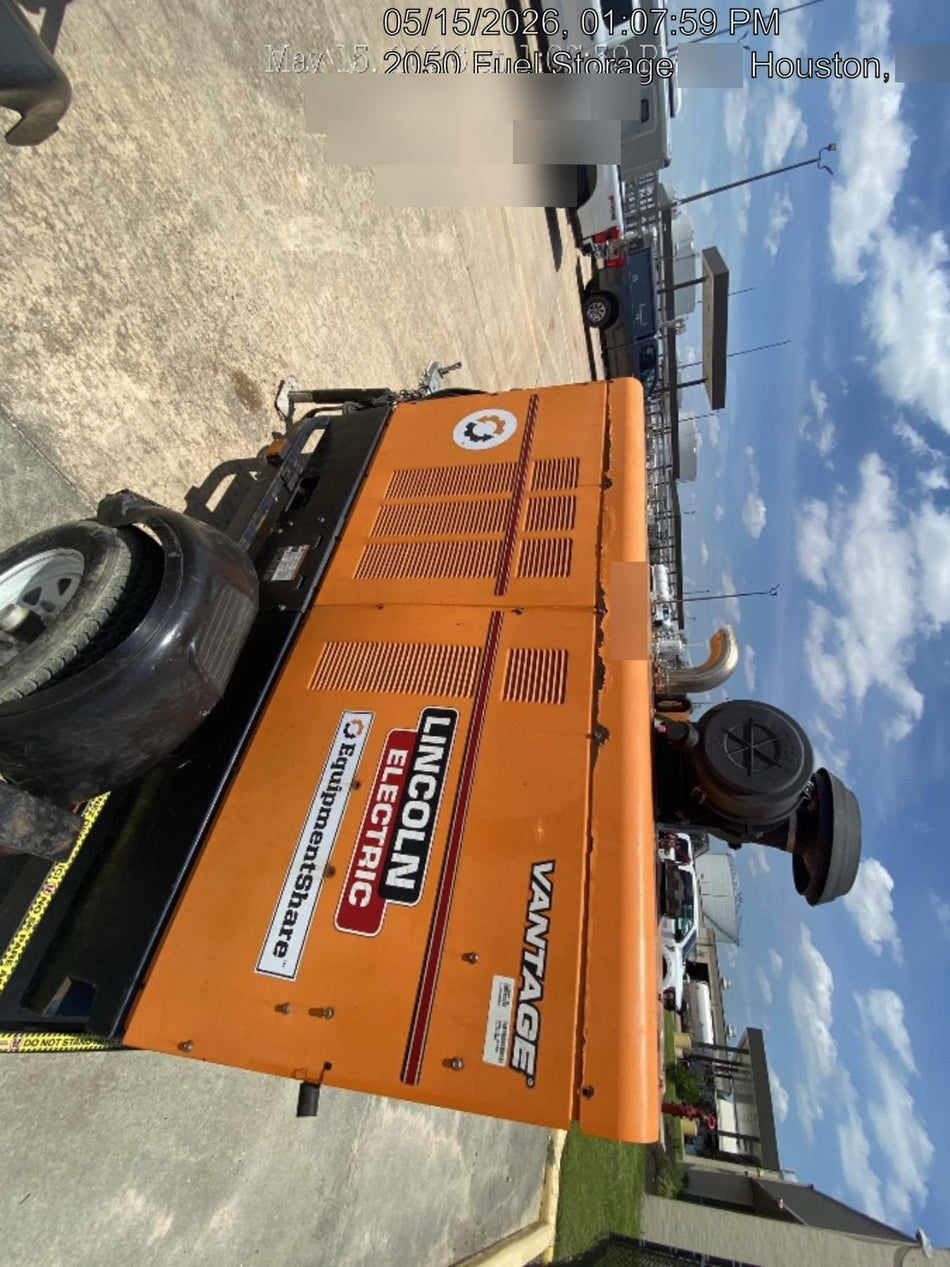 2022 Lincoln Electric Vantage 549X Crosslink Technology, Trailer Mounted, ES Decals, T3