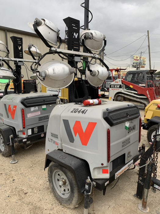 2018 Wacker Neuson LTV6L-MH Wacker Neuson LTV6L Mobile Light Tower w/Fuel Level Sensor Installed