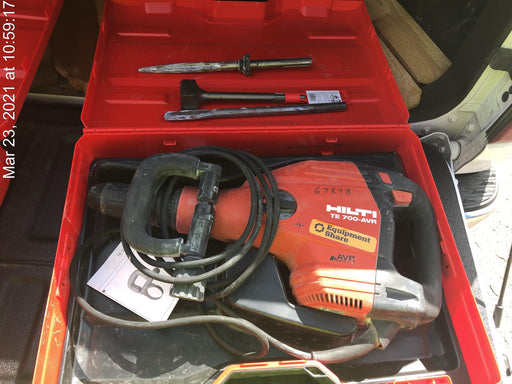 2020 HILTI TE 700-AVR