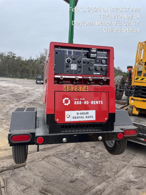 2024 Shindaiwa DGW400DML Kubota D902 Engine, 23 HP, Dual Op Welder, Wire, Arc, Droop Stick, Tig, and CC Stick Functionality, Simulphase, 3 Phase and 1 Phase Gen Output, Single Axle NB Trlr, Slr Trckl Chrg 12V 12W, Fire Ext, T3