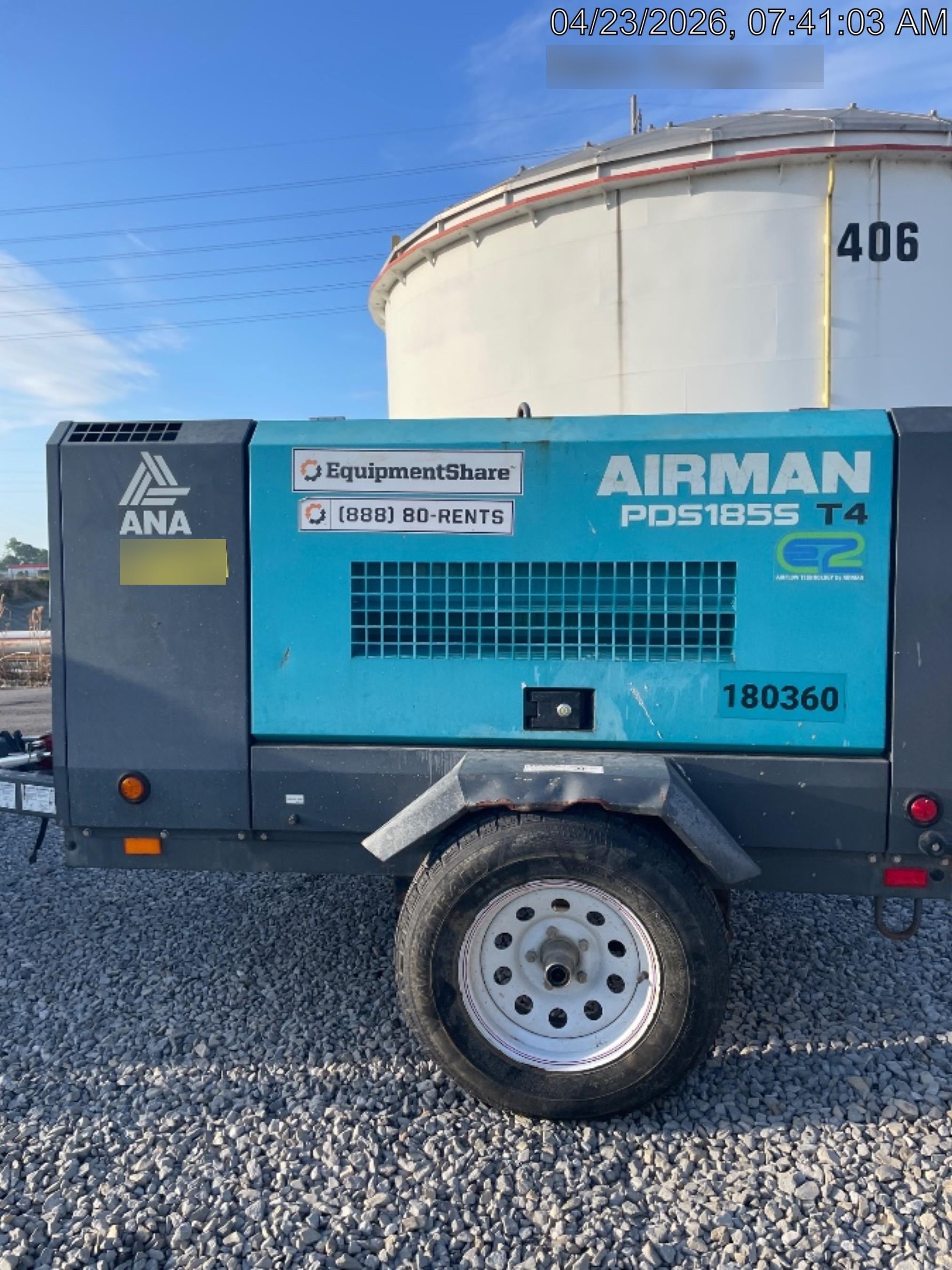 2021 AIRMAN PDS185S-6E1