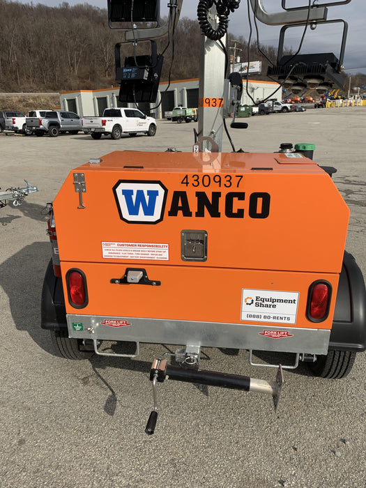 2024 Wanco WLTT-4MM4K Diesel, Deep Sea Controller, Shore Power Plug, Auto Start, (4) 350W LED Floodlights, 4kW Generator, 60 Gal Fuel Tank, 2" Ball, T3