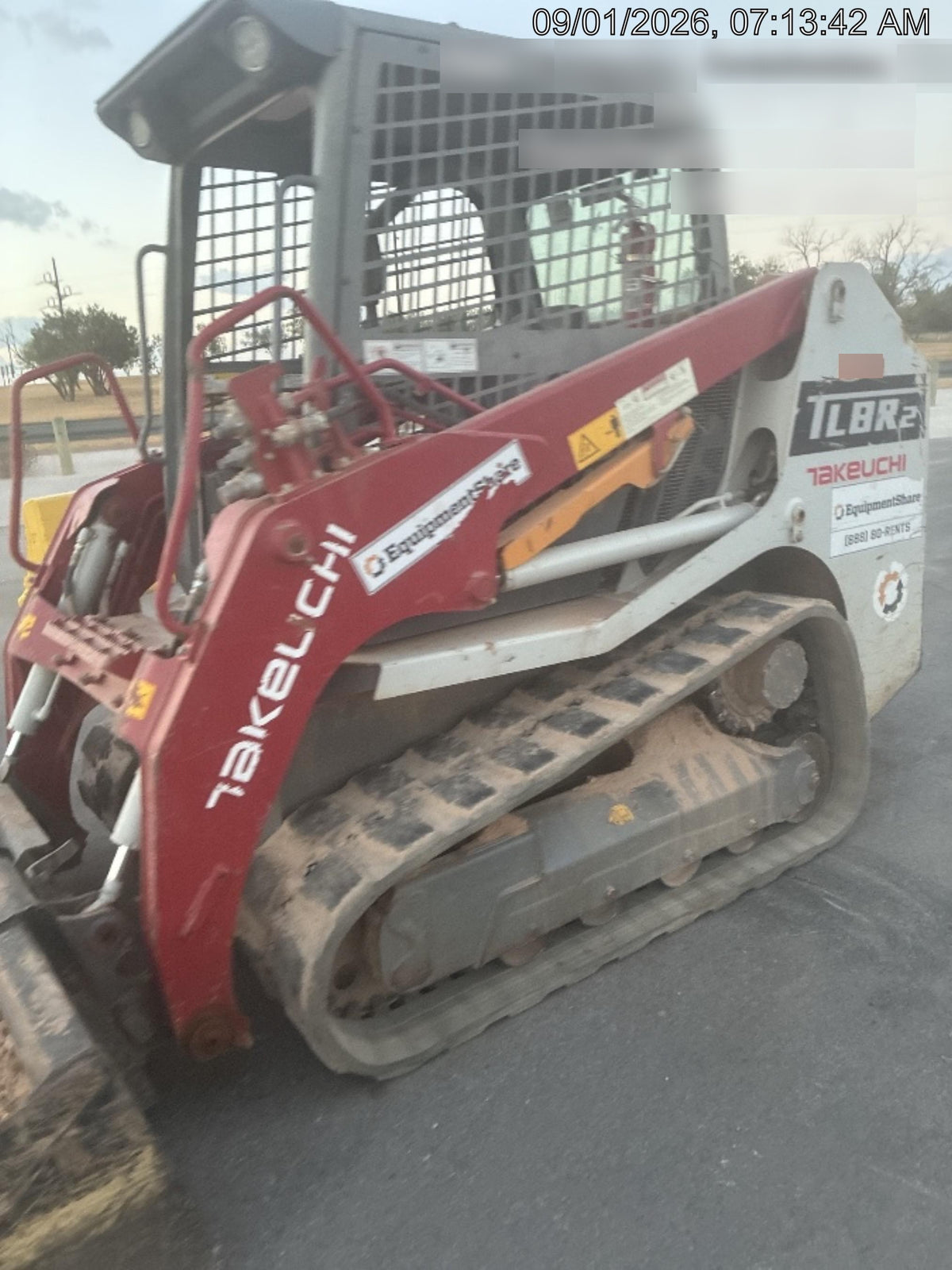 2020 Takeuchi TL8R2-R Canopy, Manual QC