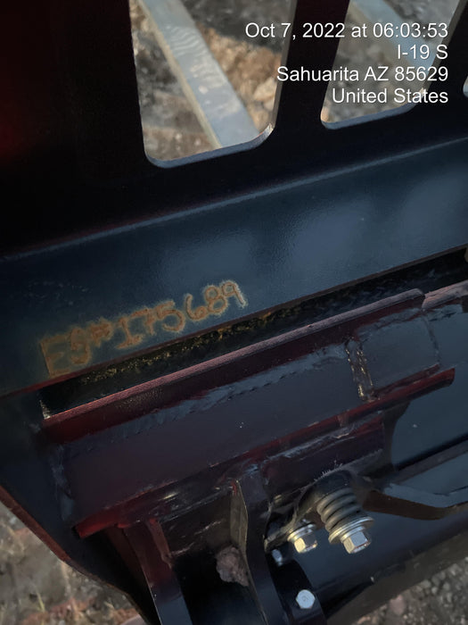 2021 FEMA 60" Skid Steer Forks FEMA