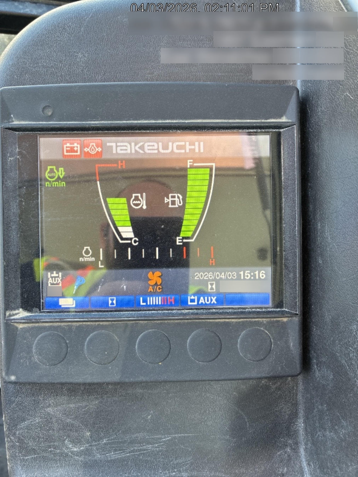 2024 TAKEUCHI TB250-2CR