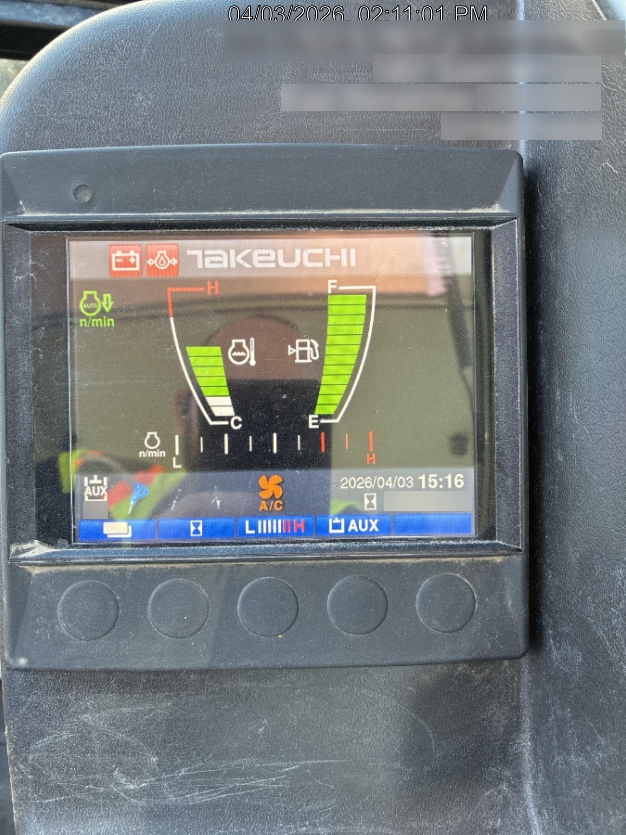 2024 TAKEUCHI TB250-2CR