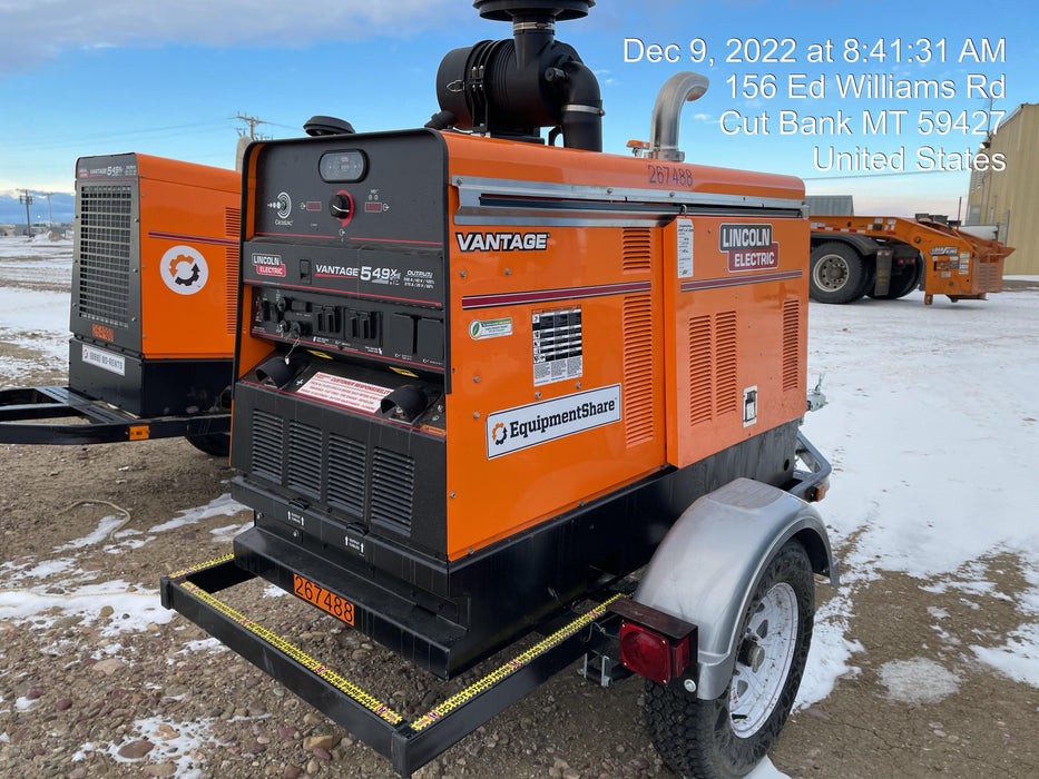 2022 Lincoln Electric Vantage 549X VANTAGE 549X READY-PAK 3