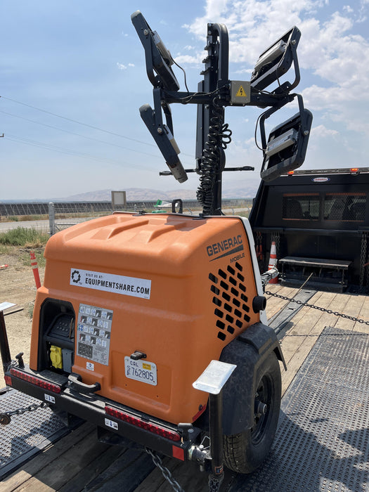 2023 Generac MLT2 Diesel, Flex Switch 120V Input, Powerzone Controller, 
(4) 320W LED Lights, 4kW Generator, 39.9 Gal Fuel Tank, 2" Ball, T3