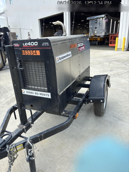 2024 Lincoln Electric LE400 Kubota V1505, Trlr, Cable Rack, Light Kit, ES Decals, T3