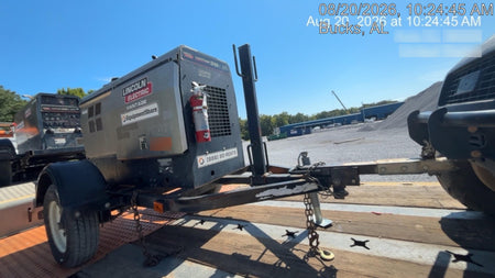 2019 Lincoln Electric Vantage 322 Ready-Pak 3, Two Wheel Trailer, Fender and Light Kit, Cable Rack