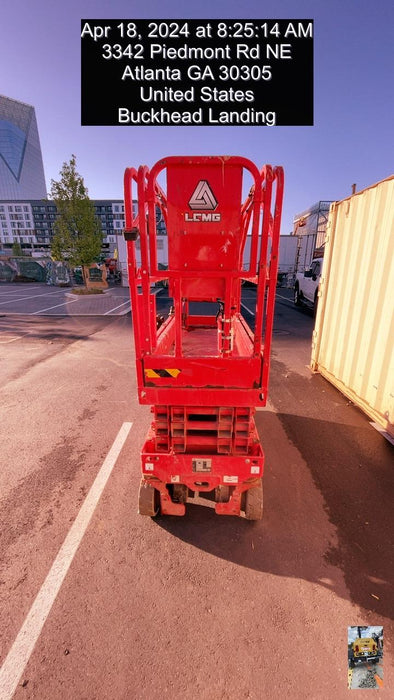 2021 Lgmg AS1932E Electric Drive, Solid Non Marking Tires, Dual Beacons