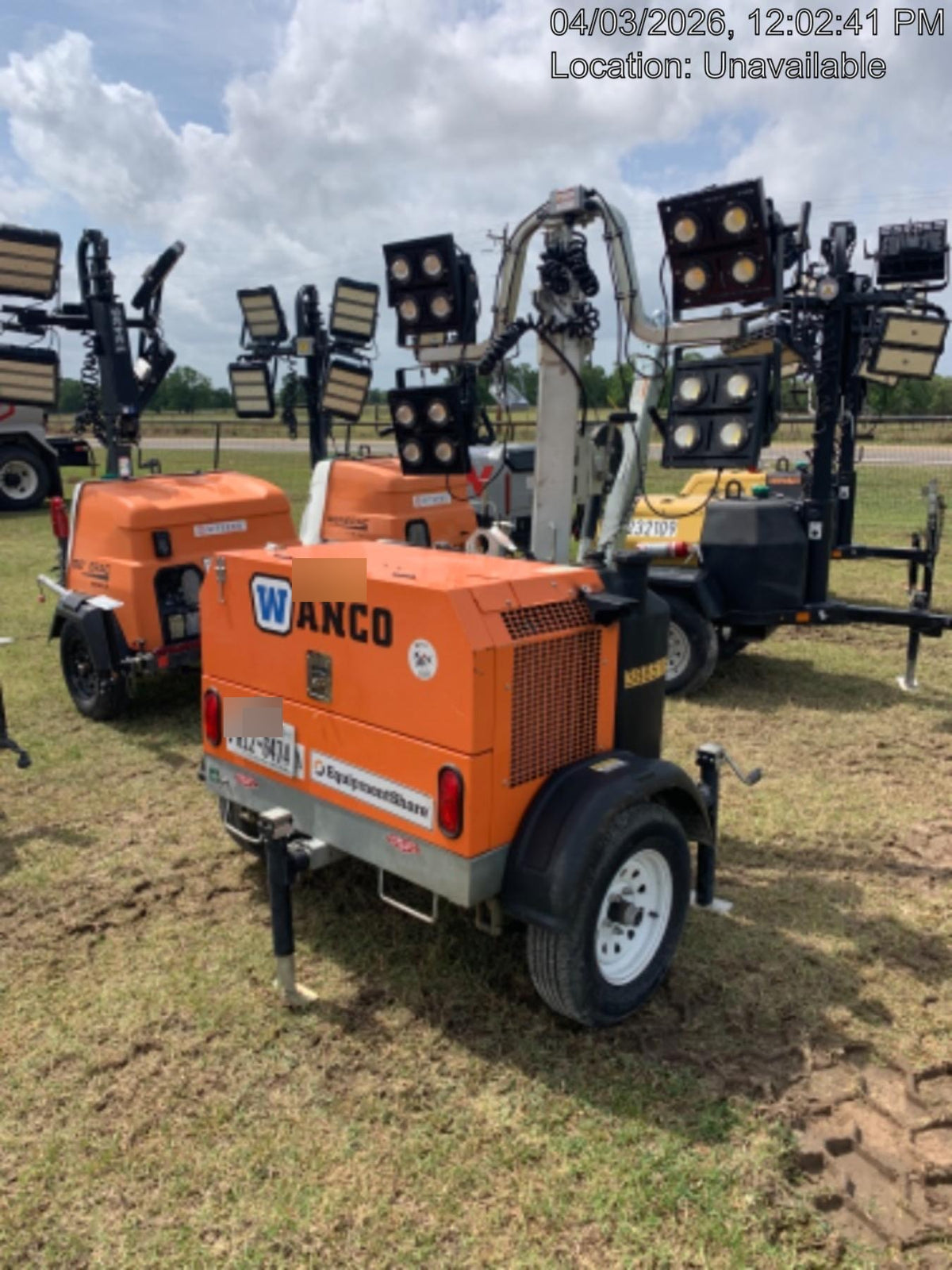 2024 Wanco WLTT-4MM4K Diesel, Deep Sea Controller, Shore Power Plug, Auto Start, (4) 350W LED Floodlights, 4kW Generator, 60 Gal Fuel Tank, 2" Ball, T3