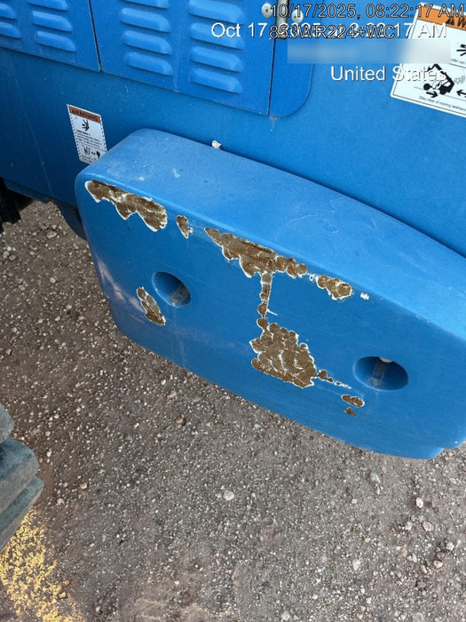 2018 Genie GTH-1056 GTH-1056 w/Open ROPS, Solid Tires, Work Lights, 60" carriage/forks, cab mesh, beacon