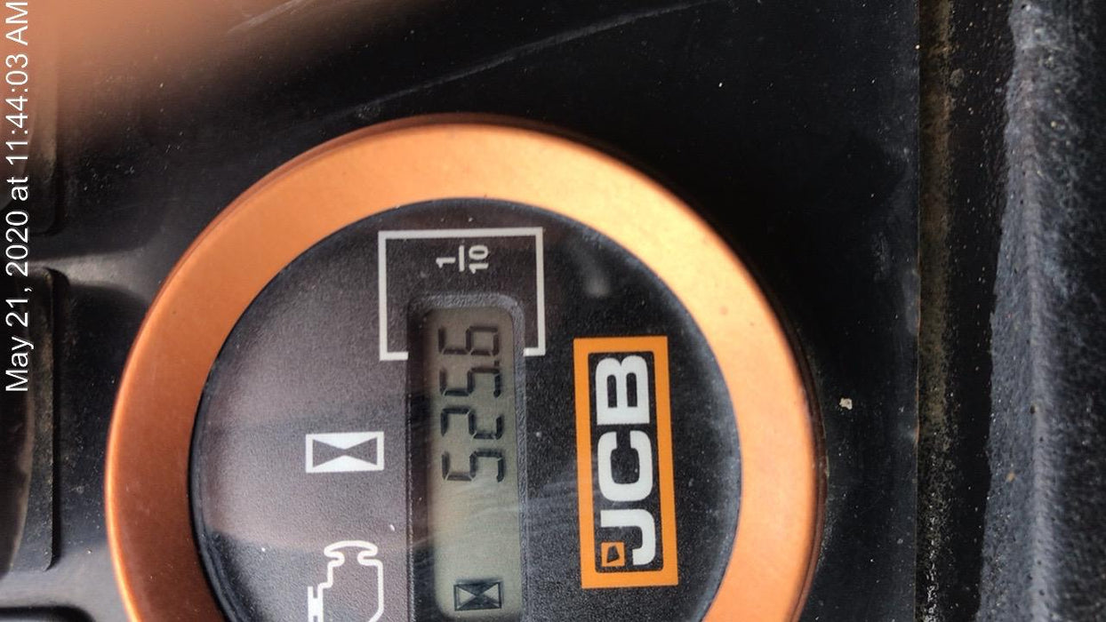 2019 JCB 510-56 Open ROPS, 74 HP, Solid Tires, Worklights, Beacon, Aux Hydraulics, Lifting Eye w/60" Carriage/60" Forks