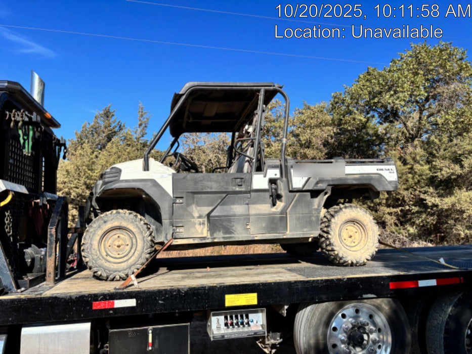 2019 Kawasaki MULE PRO-DX, 2-3 Seat 3 Seater, Standard Options, Backup Alarm, Beacon, Plastic Hard Top, Poly Windshield, Horn Kit