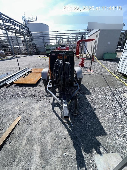 2022 Lincoln Electric LE400 Kubota V1505, Trlr, Cable Rack, Light Kit, ES Decals, T3