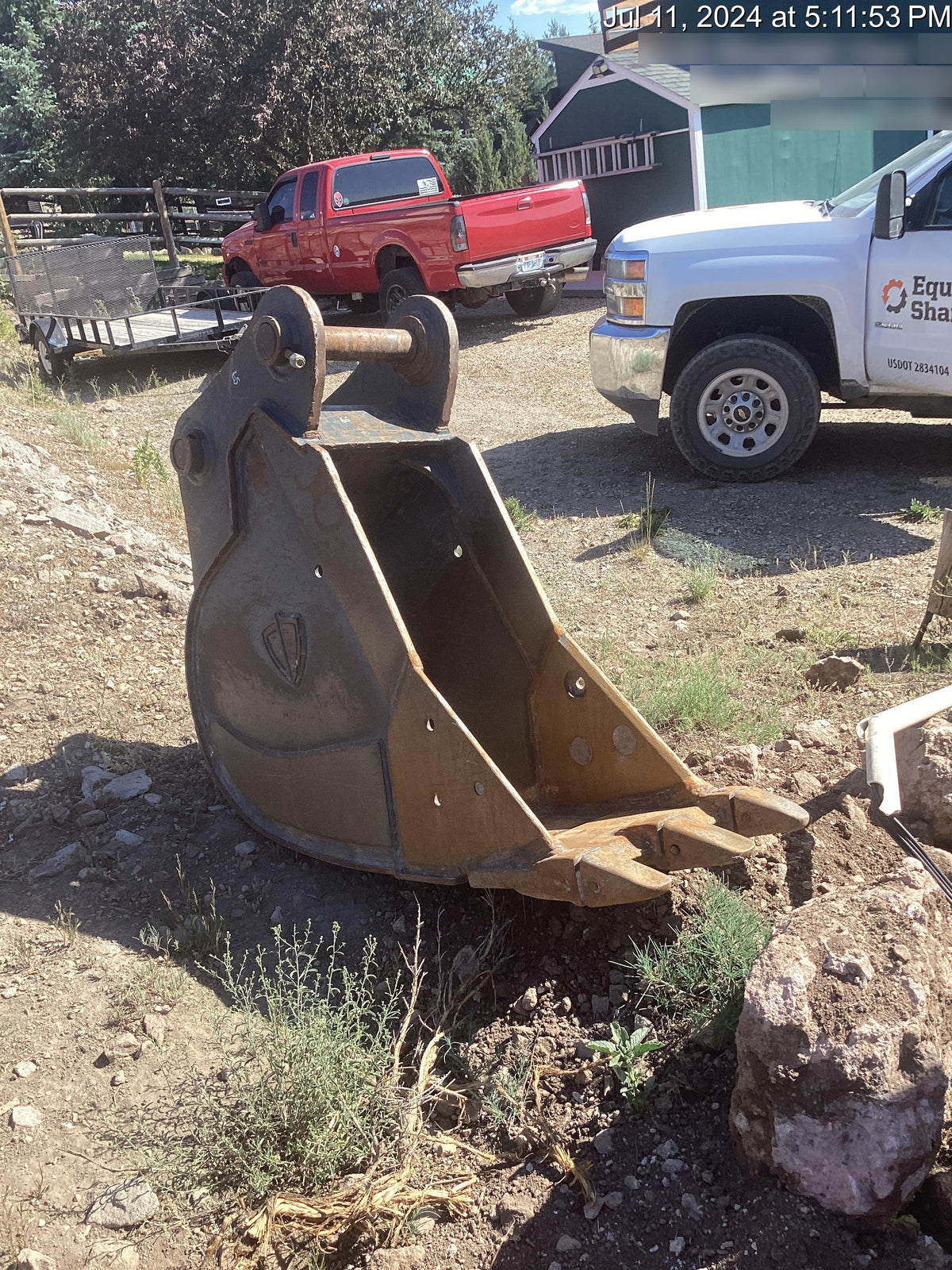 2020 PALADIN 18" Bucket, Mini Excavator - Paladin