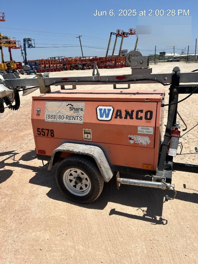 Wanco WLT-4M WANCO WLT-4M 6 kW Towable Light Generator