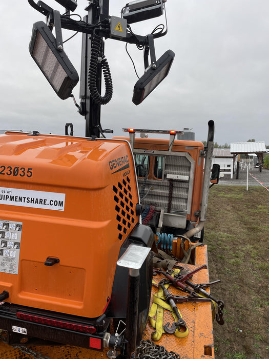 2023 Generac MLT2 Diesel, Flex Switch 120V Input, Powerzone Controller, (4) 320W LED Lights, 4kW Generator, 39.9 Gal Fuel Tank, 2" Ball, T3